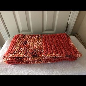 Crocheted blanket